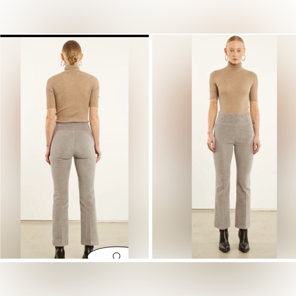 SPRWMN Ankle Corduroy Flare Pants